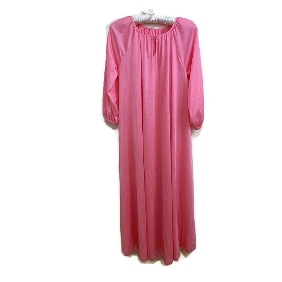 Vintage 60s Night Gown Sheer Nylon